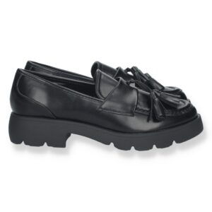 Mocasín Plano para Mujer en Negro