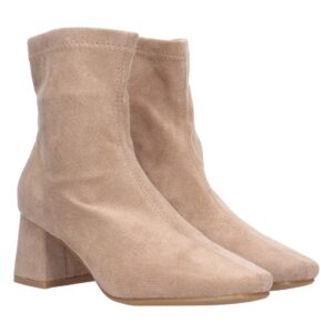 Botin de Tacon Comodos para Mujer en Kaki