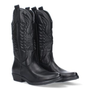 Bota de Tacón para Mujer en Negro