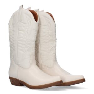 Bota de Tacón para Mujer en Beige