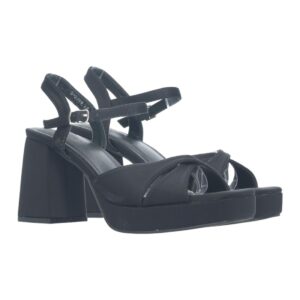 Sandalia de tacon para mujer en Negro