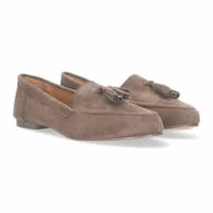 Mocasín Plano para Mujer en Kaki
