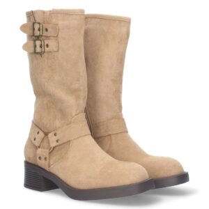 Bota mujera para mujer en Beige