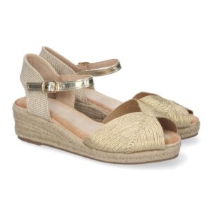 Sandalias de Cuña para Mujer, Elegantes con Puntera