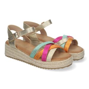 Sandalias Planas para Mujer, con Yute, Elegantes
