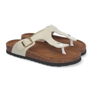 Sandalia Plana para Mujer, con Planta Bio Comoda en