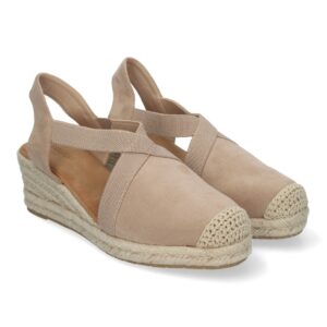 Sandalias de Cuña de Yute para Mujer, Estilo Elegante