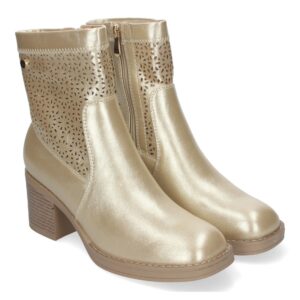 Botines de Mujer Elegantes y Comodos con Tacón Ancho en