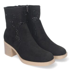 Botines de Mujer Elegantes y Cómodos con Tacón Ancho