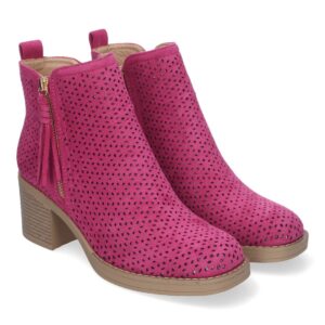 Botines de Mujer Elegantes y Comodos con Tacón Ancho en