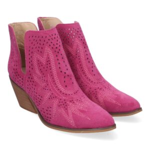 Botines de Tacón Campero para Mujer Elegantes y Cómodos