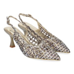 Zapato de Tacón Fino para Mujer, Cómodo, Estilo Salón