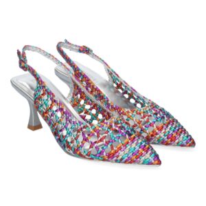 Zapato de Tacón Fino para Mujer, Cómodo, Estilo Salón