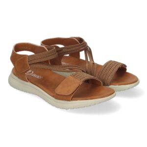 Sandalias Planas para Mujer en Camel