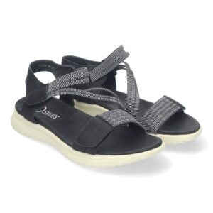 Sandalias Planas para Mujer en Negro