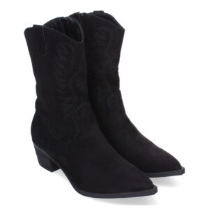 Botas Estilo Cowboy para Mujer, Comodas con Adornos