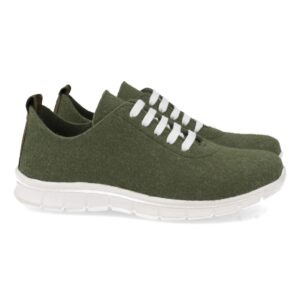 Zapatillas ECO con Cordones en Verde