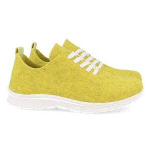 Zapatillas ECO con Cordones en Amarillo