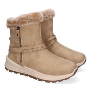 Botines de Invierno Planos para Mujer, Cómodos