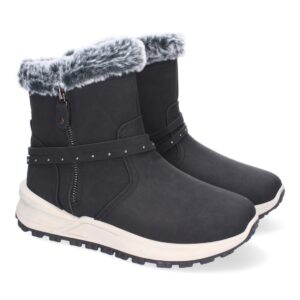 Botines de Invierno Planos para Mujer, Cómodos