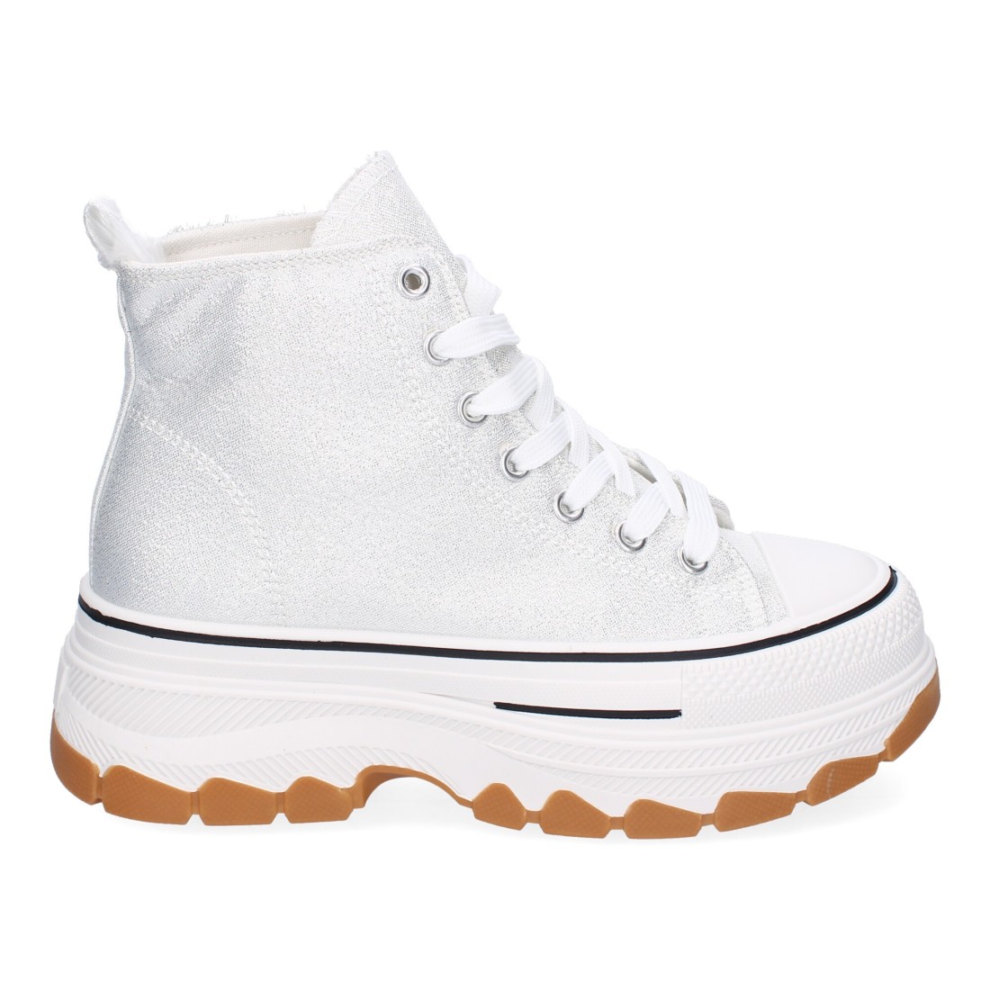 Zapatilla Abotinada de Plataforma para Mujer, Cómoda - Imagen 2