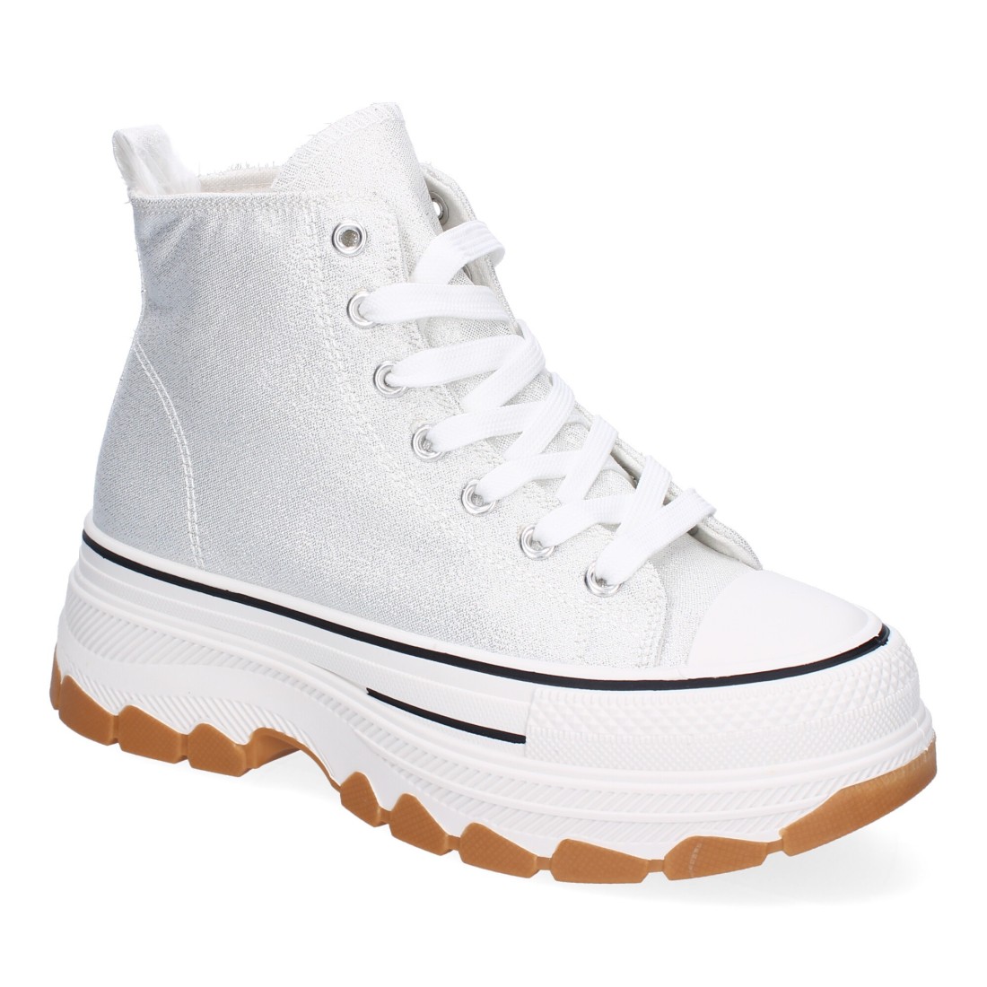 Zapatilla Abotinada de Plataforma para Mujer, Cómoda - Imagen 3