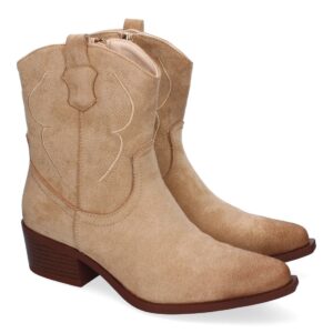 Botines de Mujer Estilo Vaquero, Diseño Elegante y
