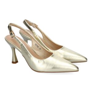 Zapato para Mujer, Estilo Salón, con Tacón, Puntera