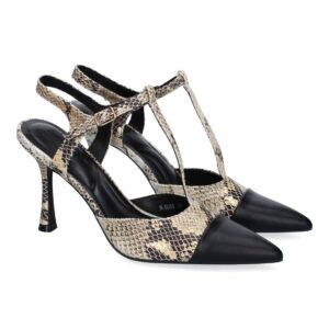 Zapato de Tacón para Mujer Estilo Salón con Diseño