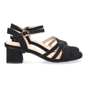 Sandalia de Tacón para Mujer, Cómoda, Triple Pala Fina