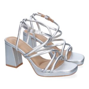 Sandalia de Tacón para Mujer, Cómoda, con Tiras