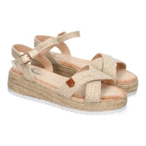 Sandalias para mujer de Verano de Yute, Diseño