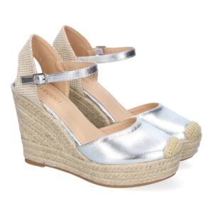 Sandalia de Cuña de Yute para Mujer, Comodas y