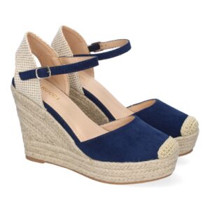 Sandalia de Cuña de Yute para Mujer, Comodas y
