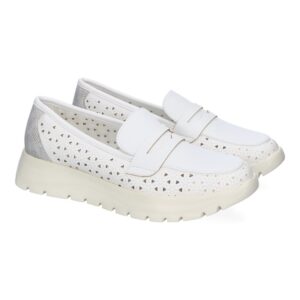 Mocasin Plano de Mujer, Comodo y Ligero, Diseño Calado