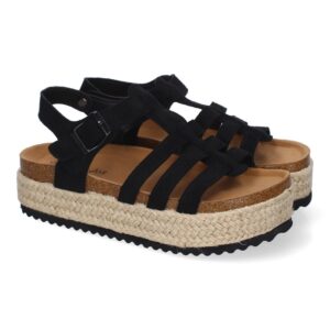 Sandalias con Plataforma de Yute para Mujer, Comodas y