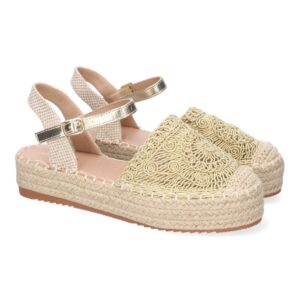 Sandalia de Plataforma para Mujer, Cómoda, Forrada