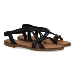 Sandalias planas para mujer, comodas elegantes con
