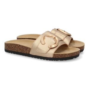 Sandalia plana de mujer, comoda y elegante, diseño