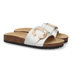 Sandalia plana de mujer, comoda y elegante, diseño