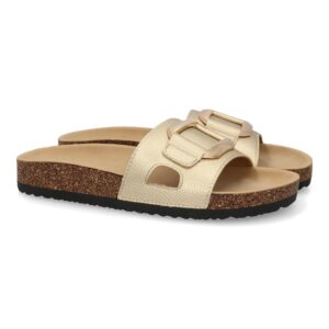 Sandalia plana de mujer, comoda y elegante, diseño