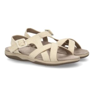 Sandalias planas de mujer diseño moderno, comodas con