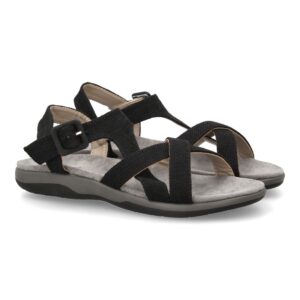 Sandalias planas de mujer diseño moderno, comodas con
