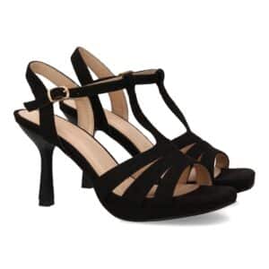 Sandalias de tacón para mujer, diseño cómodo y elegante