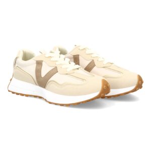 Zapatilla con diseño moderno para mujer en Beige