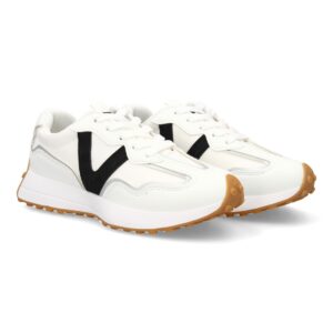 Zapatilla con diseño moderno para mujer en Blanco