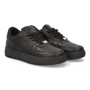 Zapatillas urbanas con suela gruesa en Negro