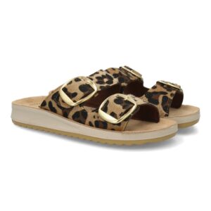 Sandalia anatómica mujer animal print