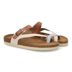 Sandalia bio mujer cómoda y moderna en Rosa