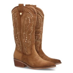 Botas cowboy mujer caña alta estilo western